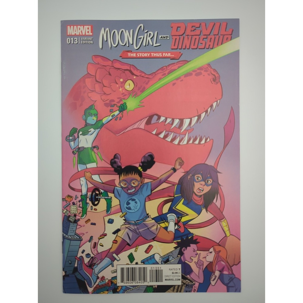 Moon Girl & Devil Dinosaur #13 Variant (2017) Bustos Cover NM Marvel Comics‎
